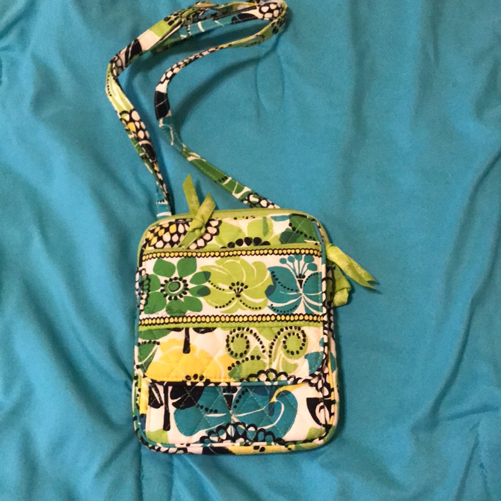 Vera Bradley: Mini Hipster Crossbody- Limes Up